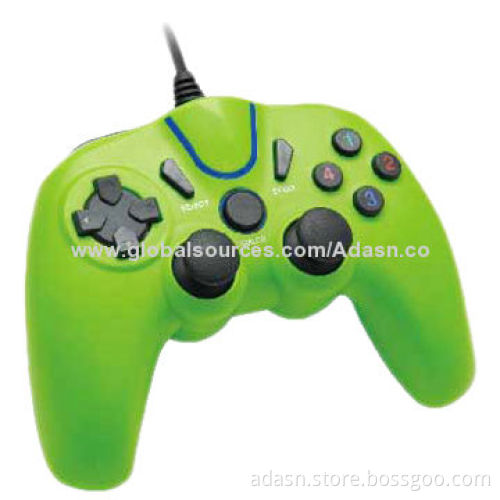 Wired PC USB Game Joystick with Dual Shock for PC Game, Fashionable, Various Colors, Cheap Price